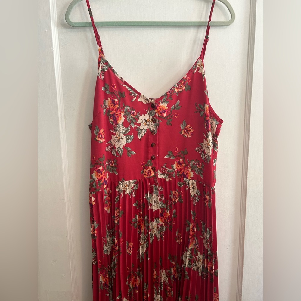 Beautiful floral midi dress